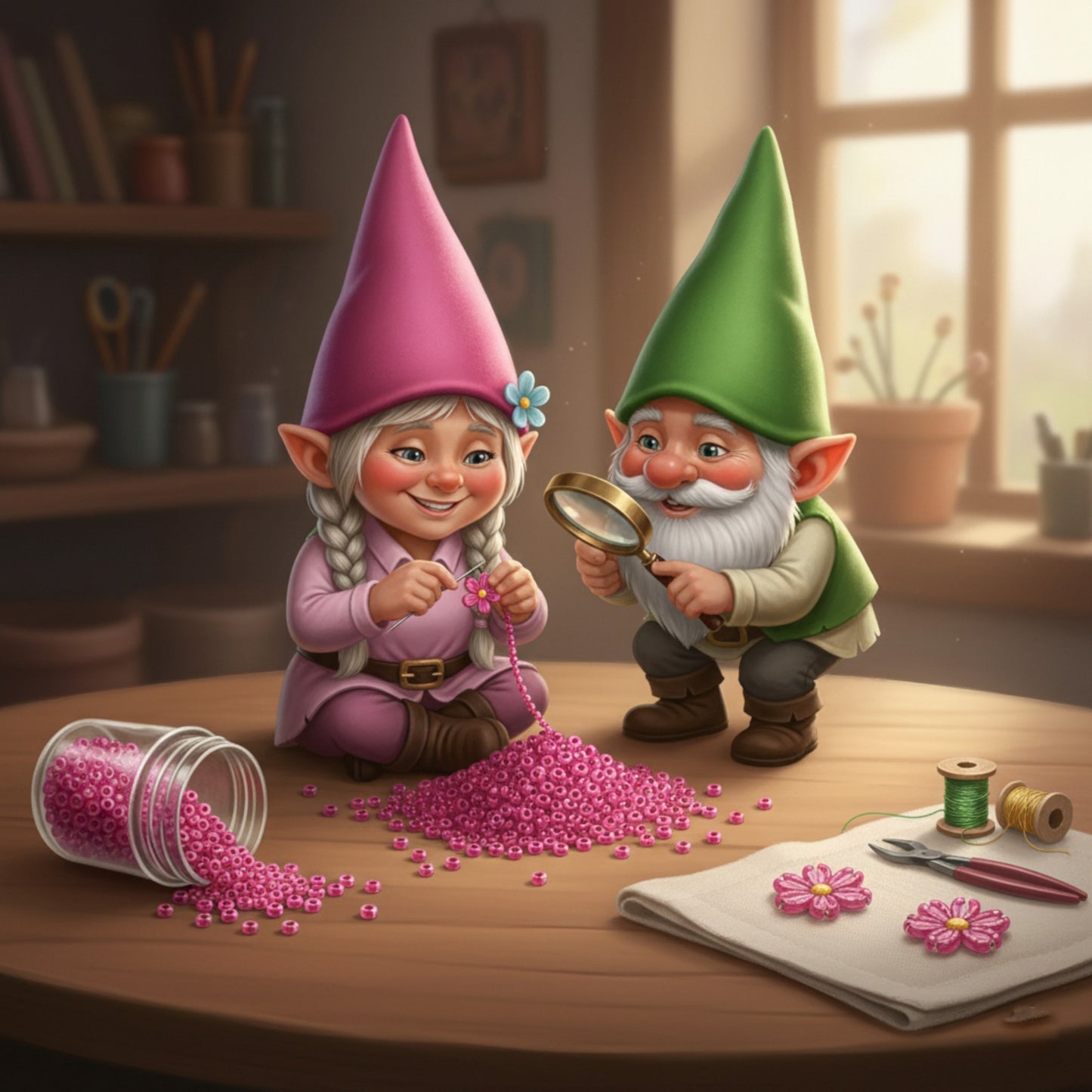 10/0 08A26 Preciosa Czech Glass Seed Beads Rocailles 2.3mm. Terra Intensiv Lined - Pink.