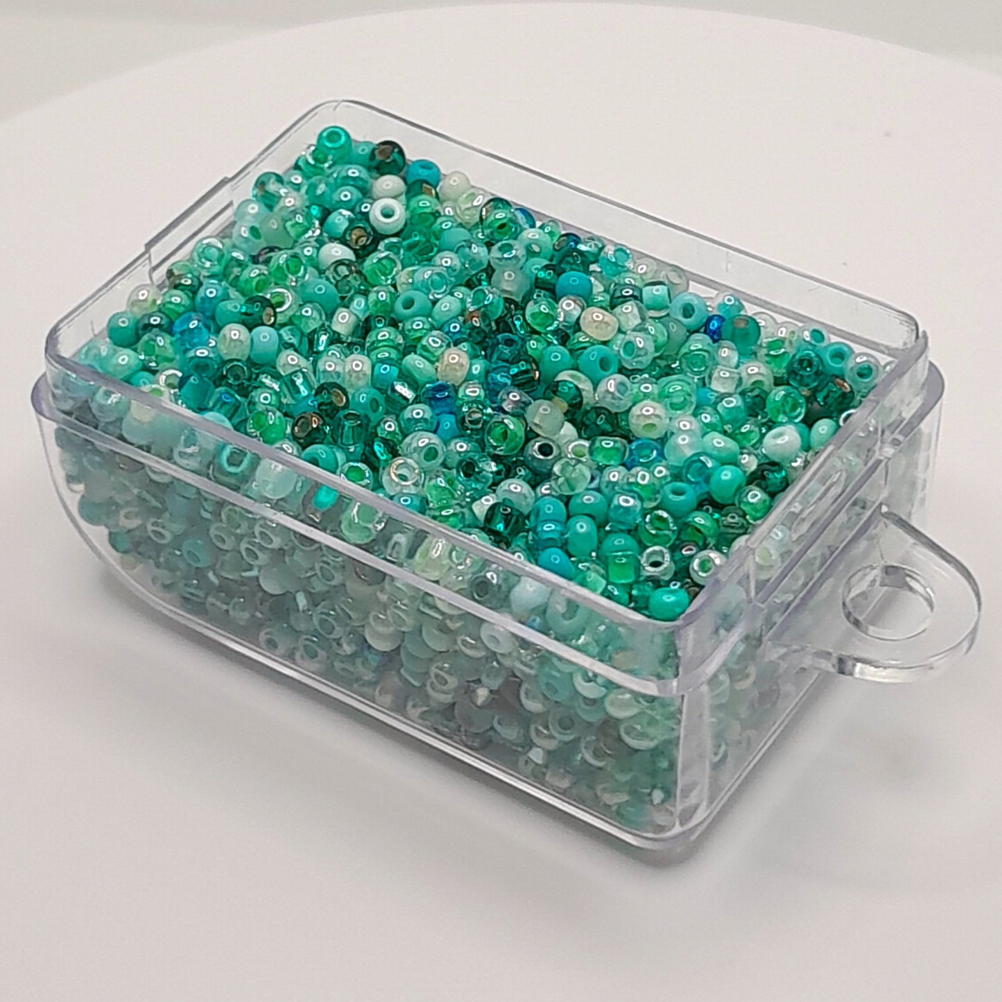 Turquoise Mixed seed beads PRECIOSA ORNELA Rocailles 10/0. - VadymShop