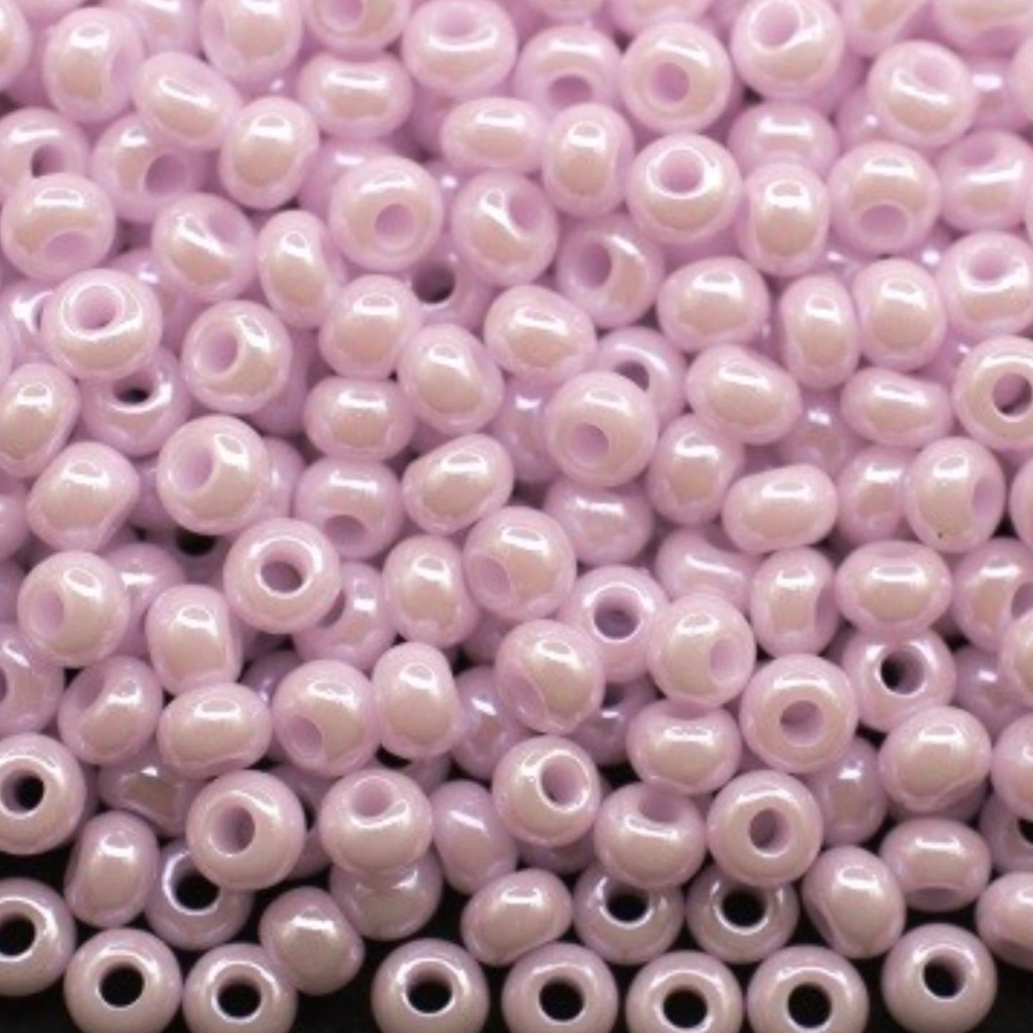 10/0 78420 Perline di vetro ceco Preciosa Rocaille 2,3 mm.. Opaco Sfinx Rosa.