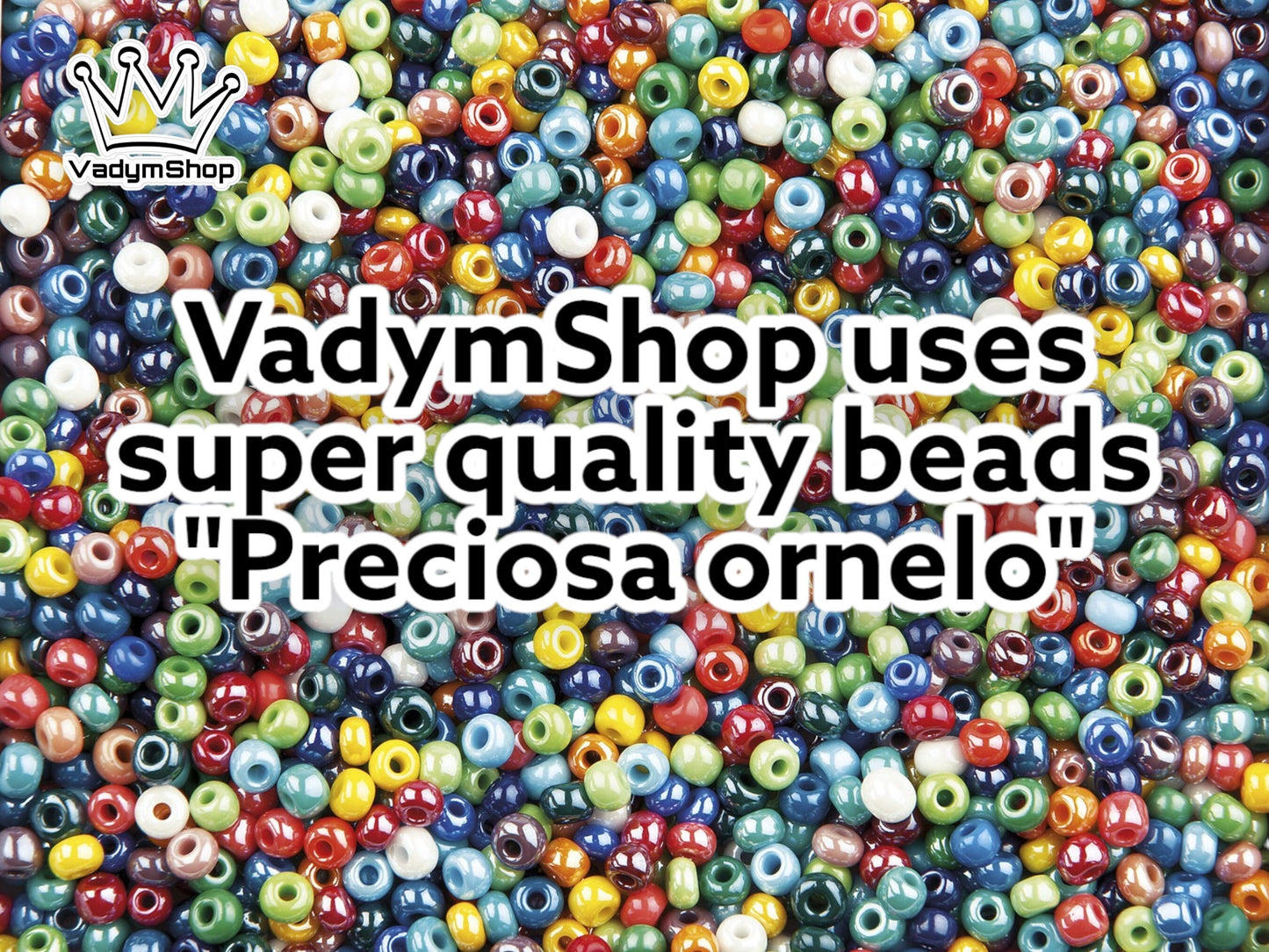 Bead embroidery kit ''Sunflowers'' size: 13.8-9.8in (35-25cm) - VadymShop