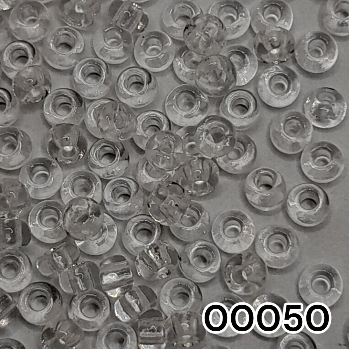 00050 Czech Seed Beads Preciosa Rocailes Transparent - VadymShop