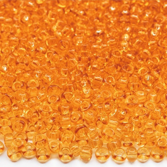 10/0 01182 Preciosa Čekiško stiklo karoliukai Rokajaus 2,3 mm. Geltonas kristalas – Solgel dažytas.