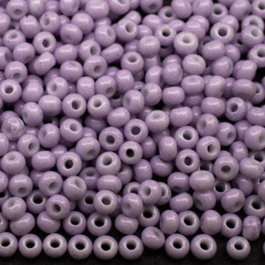 10/0 03121 Preciosa Tsjechische glazen Kralen Rocaillekralen 2,3 mm. Violet krijt - Solgel geverfd.