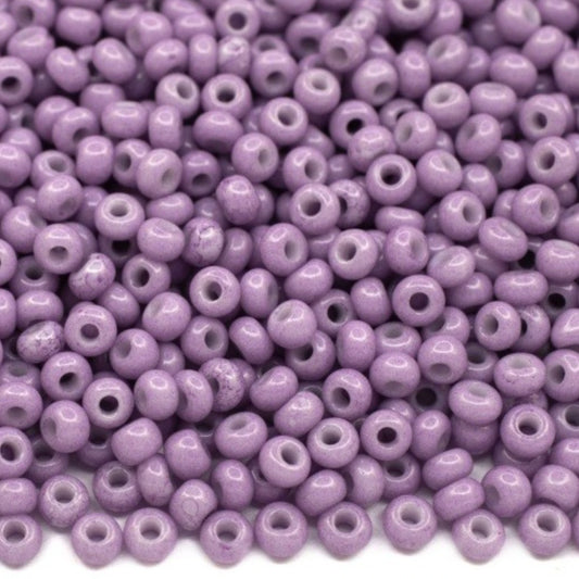 10/0 03122 Preciosa Tsjechische glazen Kralen Rocaillekralen 2,3 mm. Violet krijt - Solgel geverfd.