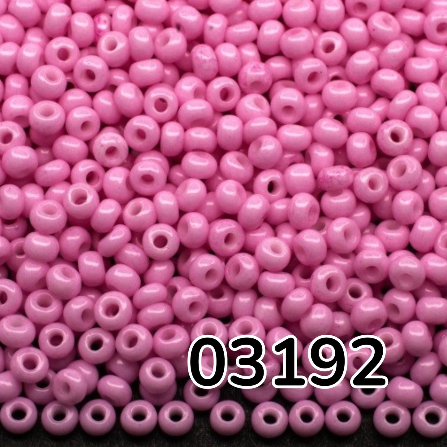 10/0 03192 Preciosa Čekijos stiklo Karoliukai Rokajaus 2,3 mm. Rožinė violetinė kreida – Solgel dažyti.