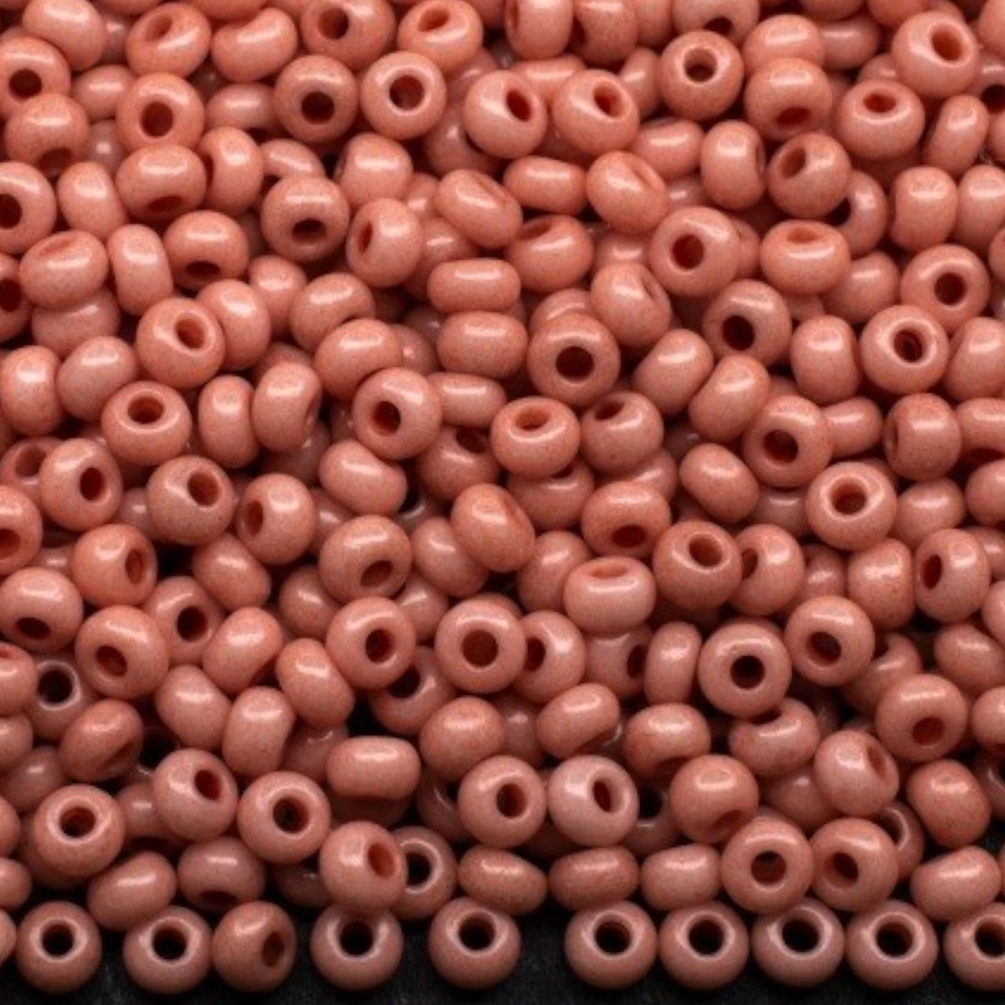 6/0 07331 Preciosa Tsjechisch glas Kralen Rocaillekralen 4.1mm. Roos Terra Roze Beige.