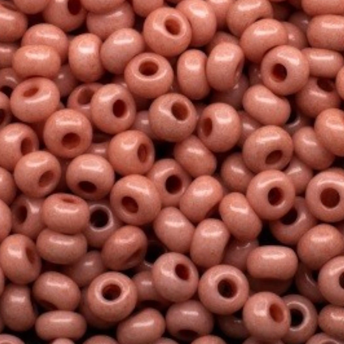 6/0 07331 Preciosa Tsjechisch glas Kralen Rocaillekralen 4.1mm. Roos Terra Roze Beige.