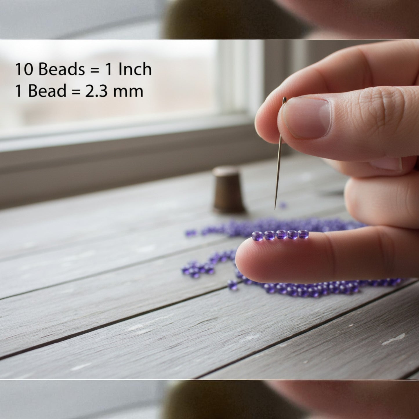 10/0 08A28 Preciosa Czech Glass Seed Beads Rocailles 2.3mm. Terra Intensiv Lined - Purple.