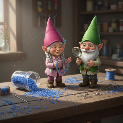 10/0 08A38 Perles de Verre Tchèques Preciosa de Rocaille 2.3mm. Terra Intensiv Lined - Bleu.