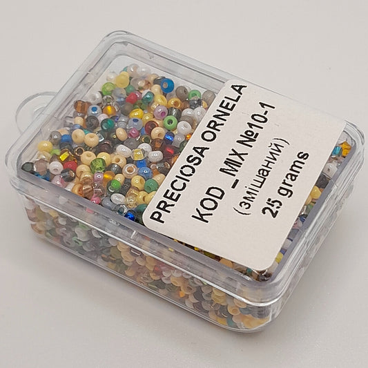 Mixed seed beads PRECIOSA ORNELA Rocailles 10/0. - VadymShop