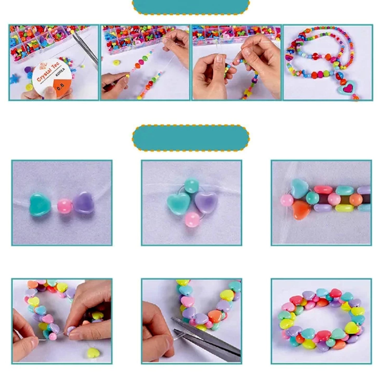 DIY Beading kits for making bracelets and other jewelry. - VadymShop