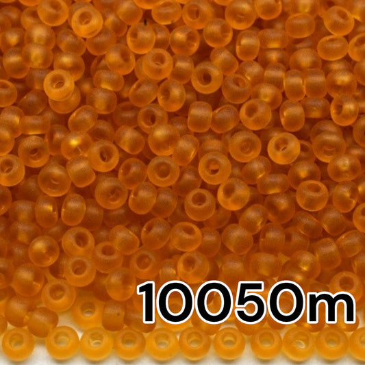 6/0 10050 matte Preciosa Seed Beads Yellow. Transparent Natural. - VadymShop