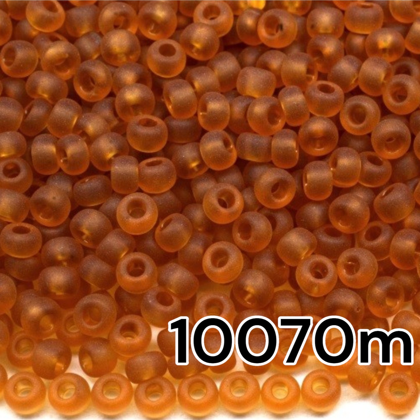 10070m Czech Seed Beads Preciosa Rocailles Transparent Matte