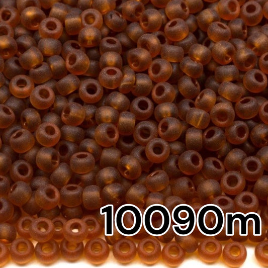 10090m Czech Seed Beads Preciosa Rocailles Transparent Matte