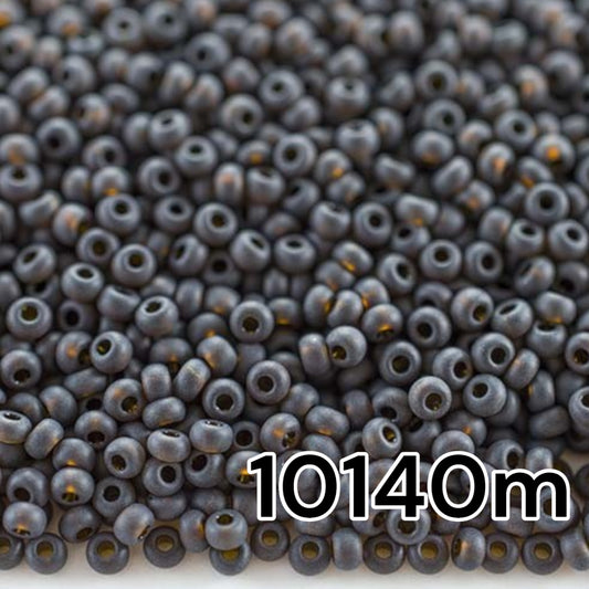 10140m Czech Seed Beads Preciosa Rocailles Transparent Matte
