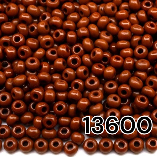 13600_6/0 Czech Seed Beads Preciosa Ornella Rocailes Opaque, size: 6/0.