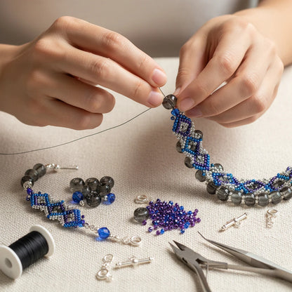 2/0 40010 Preciosa Çek Cam Kum Boncuğu Rocaille Boncuk 6.1mm. Şeffaf Gri.