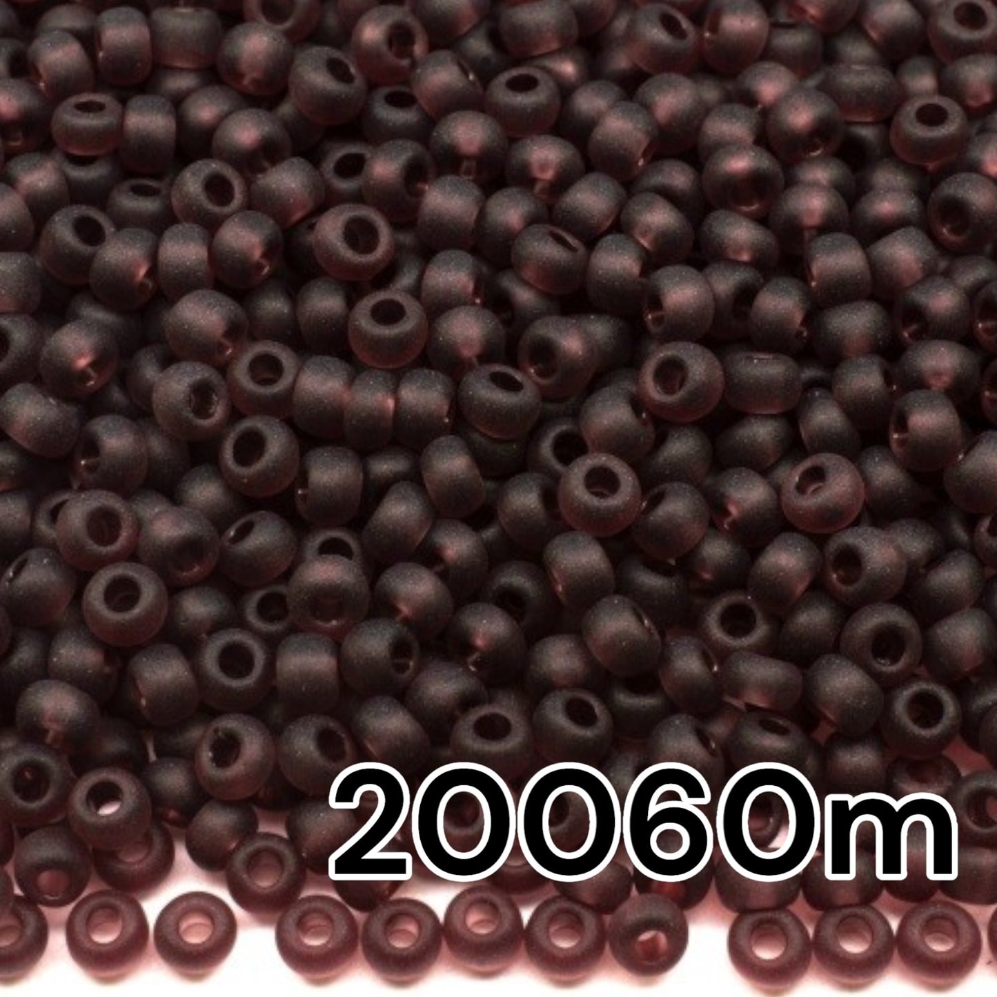 20060m Czech Seed Beads Preciosa Rocailles Transparent Matte
