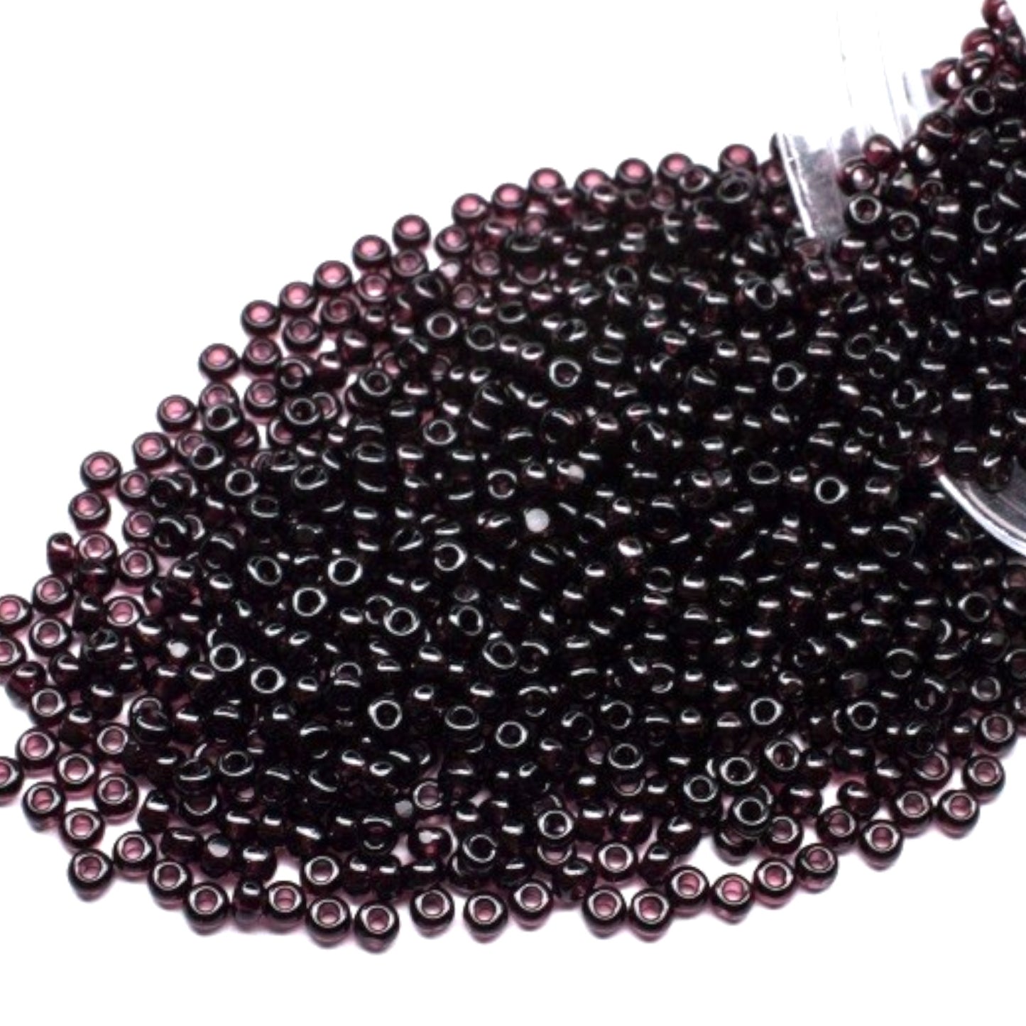 20080 Czech Seed Beads Preciosa Rocailles Transparent