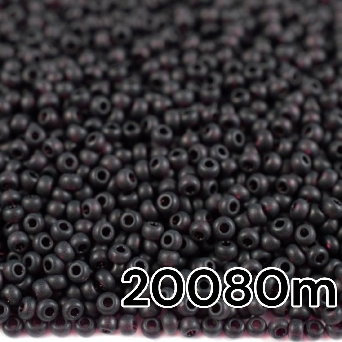 20080m Czech Seed Beads Preciosa Rocailles Transparent Matte