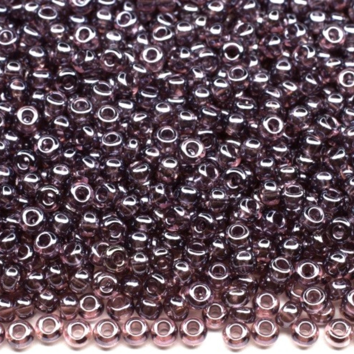 10/0 26010 Preciosa Mărgele din sticlă cehești Rocaille 2.3mm. Amethyst Transparent Sfinx.
