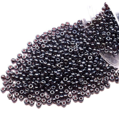 10/0 26080 Preciosa Çek Camı Kum Boncuğu Rocaille Boncuk 2.3mm. Ametist Şeffaf Sfinx.