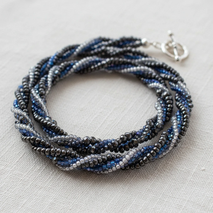 10/0 28928 matte Preciosa Czech Glass Seed Beads Rocailles 2.3mm. Violet Terra Pearl Dyed Black - Jet Matte.