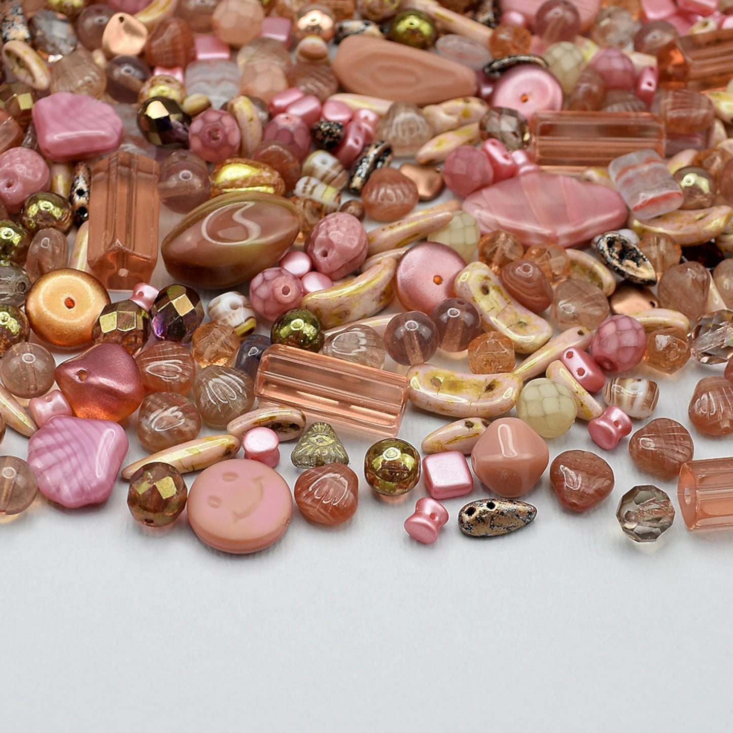 Mixed Preciosa Beads. 50grams (1.8oz.)