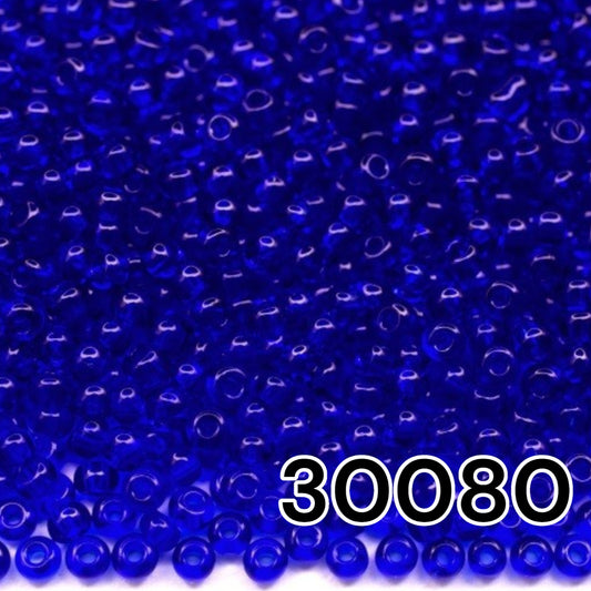 30080 Czech Seed Beads Preciosa Rocailles Transparent