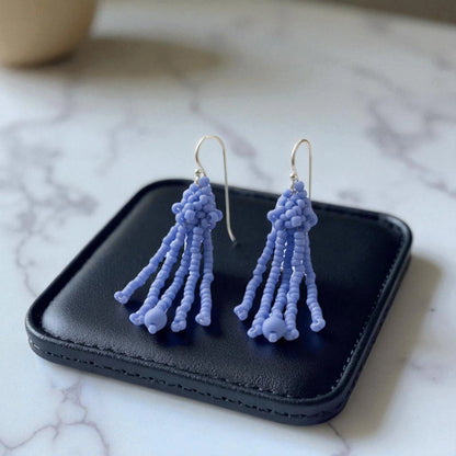 10/0 33020matte Preciosa Tjeckiska glaspärlor Rocaillepärlor 2.3mm. Opaque ljusblå.