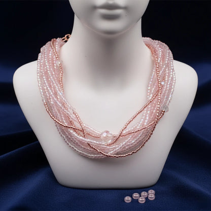 10/0 382PP Preciosa Czech Mărgele Rocaille 2.3mm. Culoare Lined Pink Pearl, Sfinx.