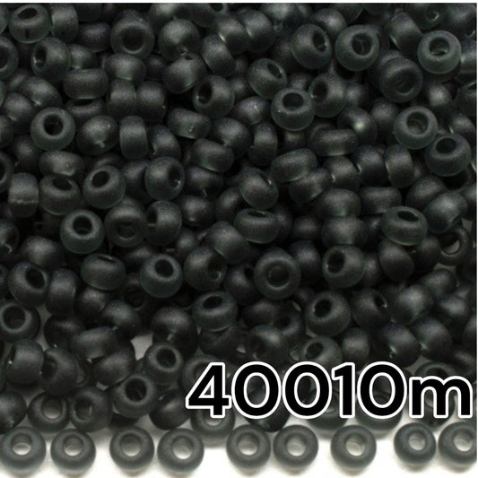 40010m Czech Seed Beads Preciosa Rocailles Transparent Matte