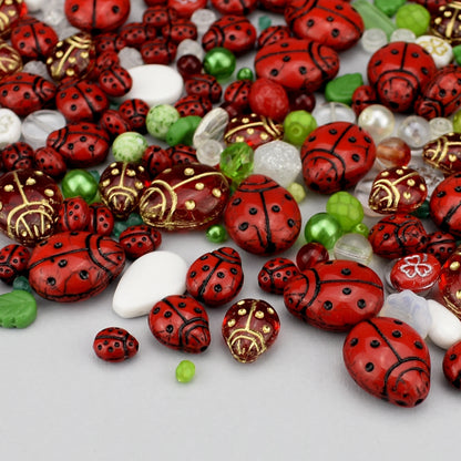 Mixed Preciosa Beads. 50grams (1.8oz.)