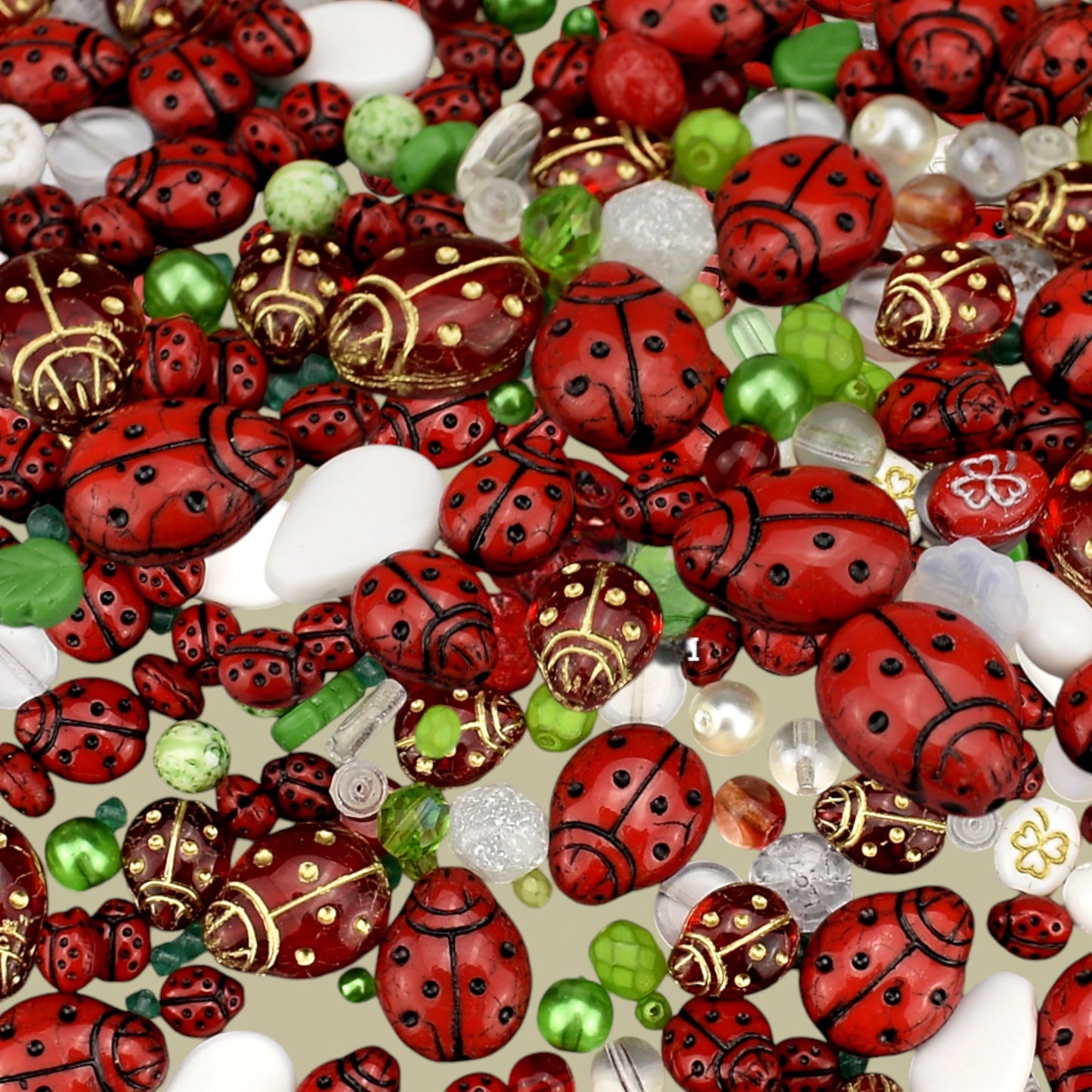 Mixed Preciosa Beads. 50grams (1.8oz.)