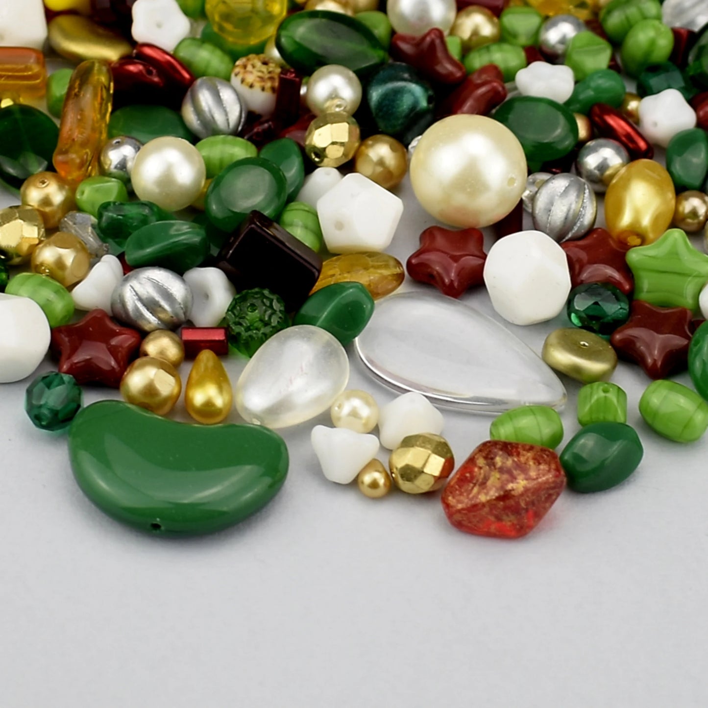 Mixed Preciosa Beads. 50grams (1.8oz.)