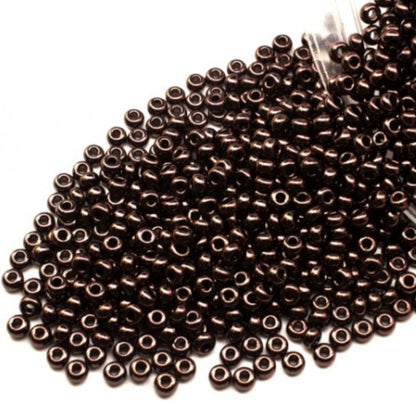 49095 Czech Seed Beads Preciosa Rocailles Opaque - Color Lustered