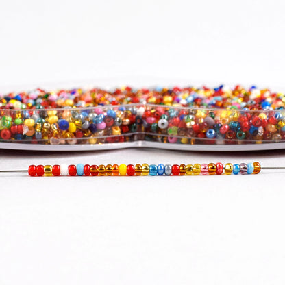 10/0 Mixed PRECIOSA Rocailles Seed beads. 350g/12.5oz. - VadymShop