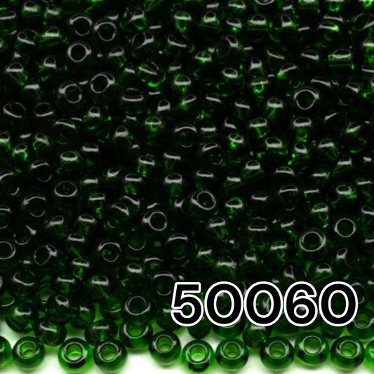 50060 Czech Seed Beads Preciosa Rocailles Transparent