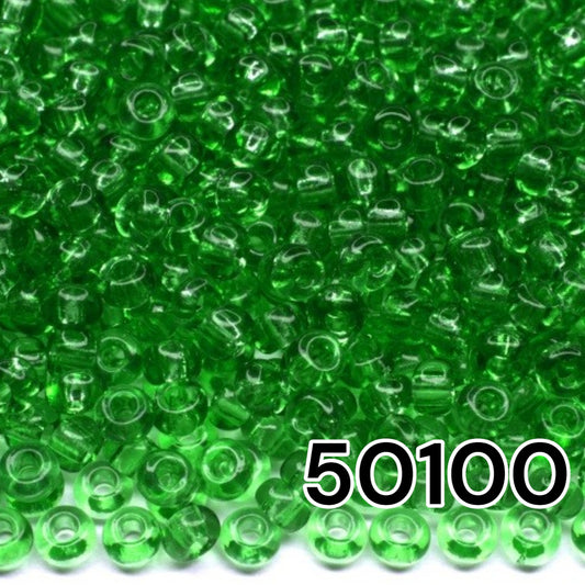 50100 Czech Seed Beads Preciosa Rocailles Transparent