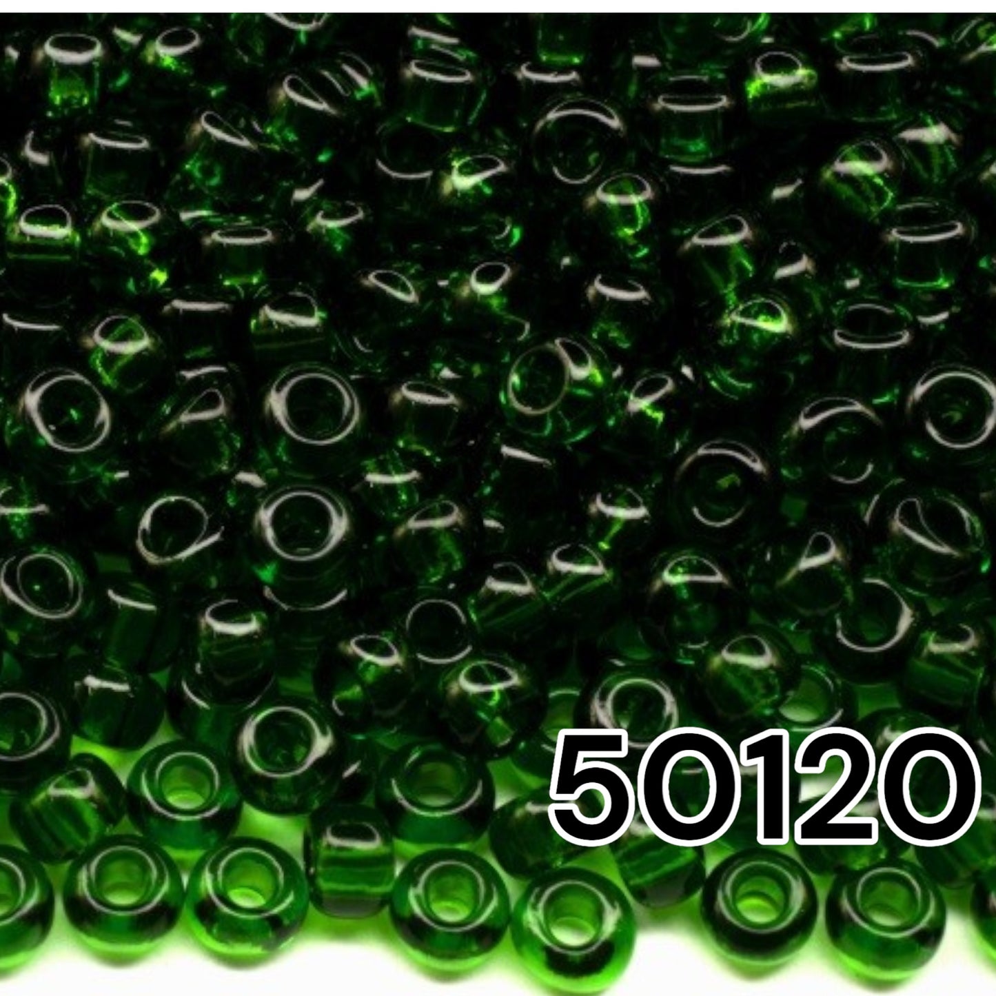 50120 Czech Seed Beads Preciosa Rocailles Transparent