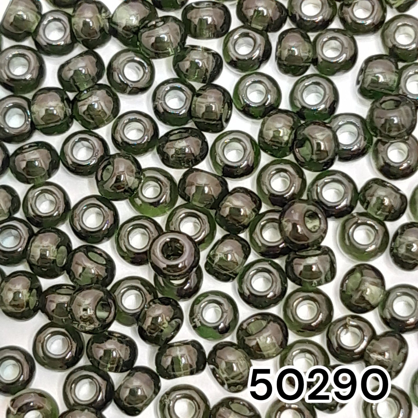 50290 Czech Seed Beads Preciosa Rocailes Transparent - VadymShop