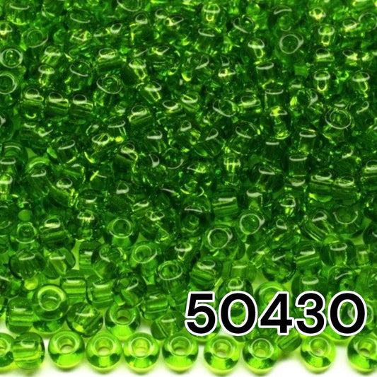 50430 Czech Seed Beads Preciosa Rocailles Transparent