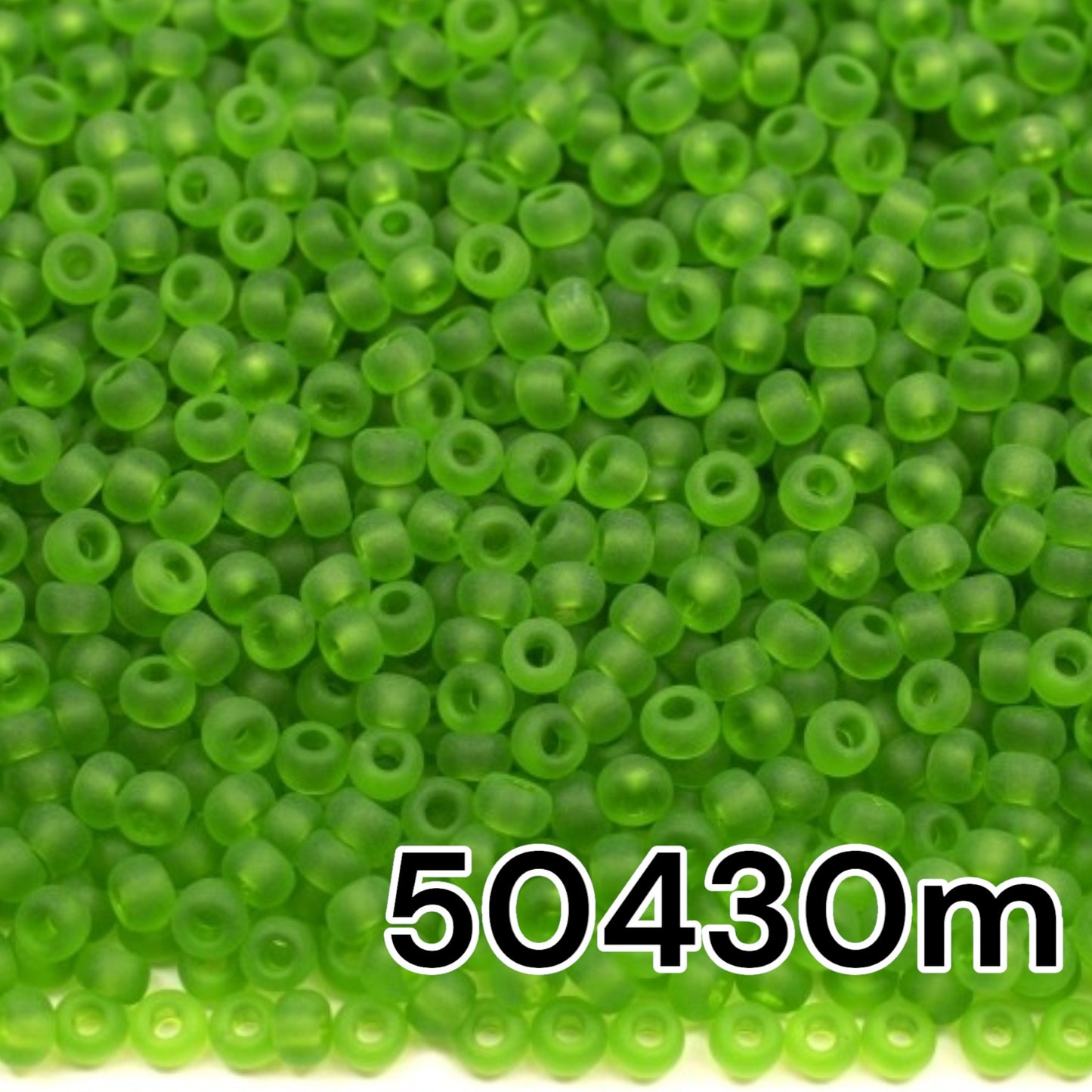 50430m Czech Seed Beads Preciosa Rocailles Transparent Matte