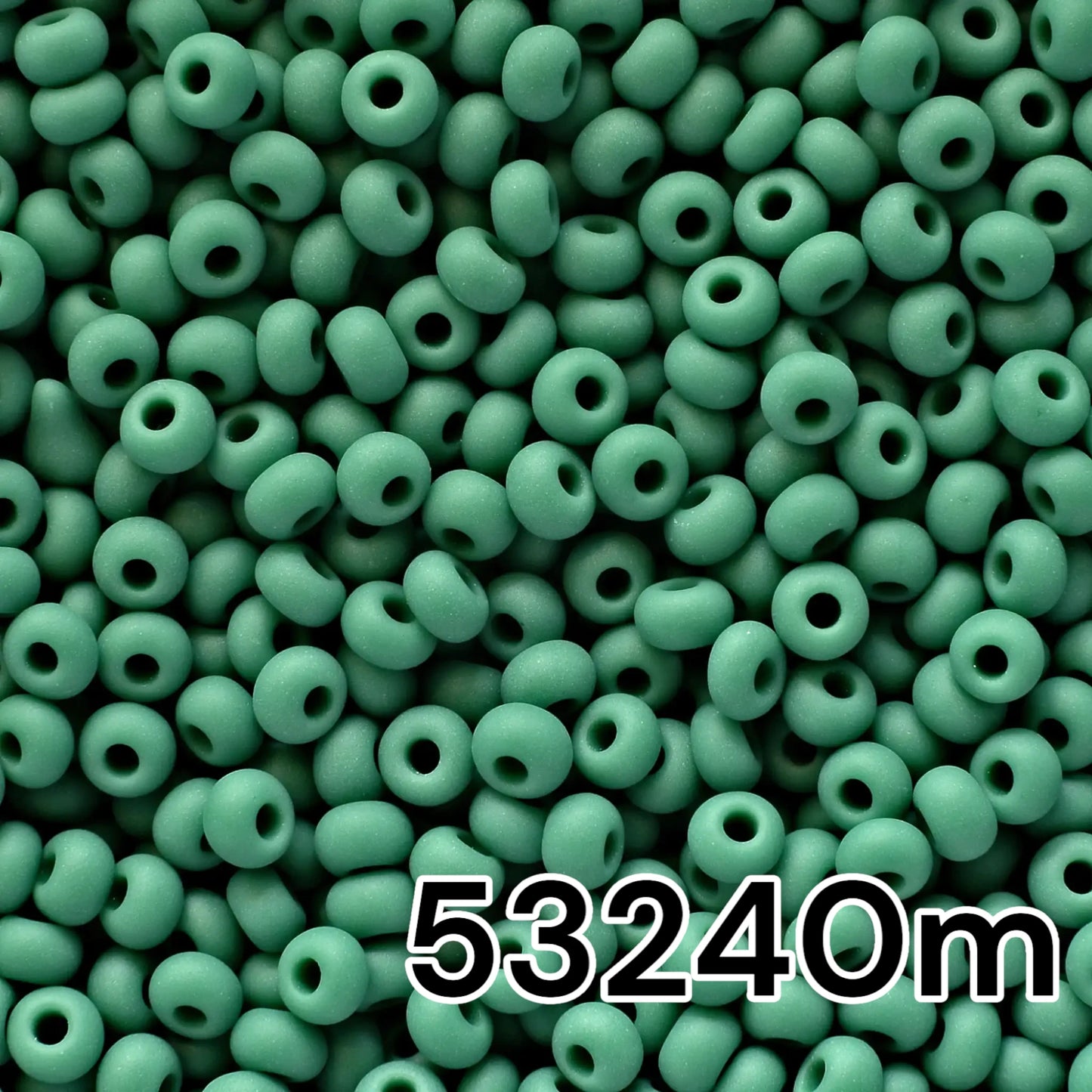 53240m Czech Seed Beads Preciosa Rocailles Opaque Matte