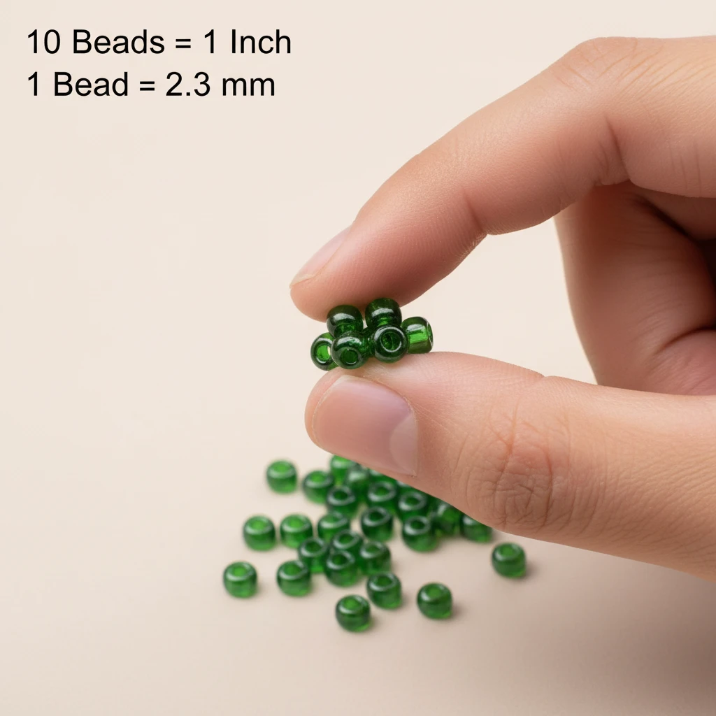 10/0 56120 Preciosa Čekiški stiklo karoliukai Rokajaus 2.3mm. Skaidrūs žali Sfinx.