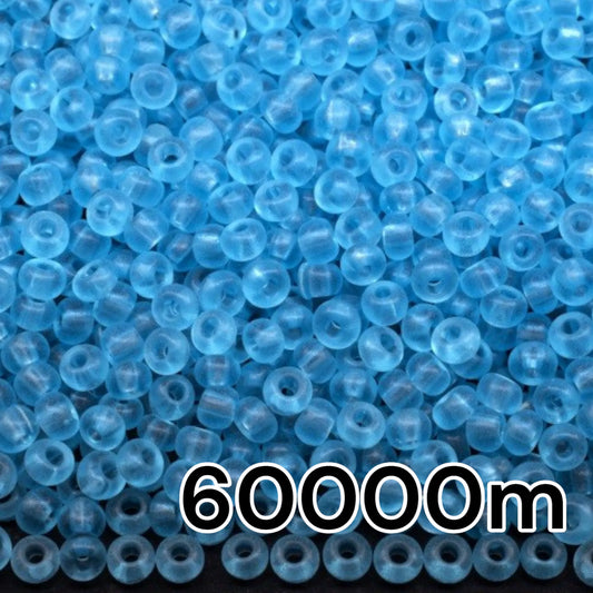 60 000 m de perles de rocaille tchèques Preciosa Rocailles transparentes mates