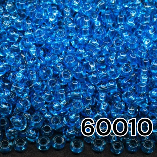 60010 Czech Seed Beads Preciosa Rocailles Transparent