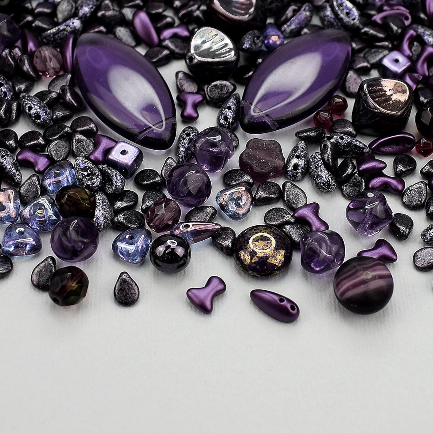 Mixed Preciosa Beads. 50grams (1.8oz.) - VadymShop