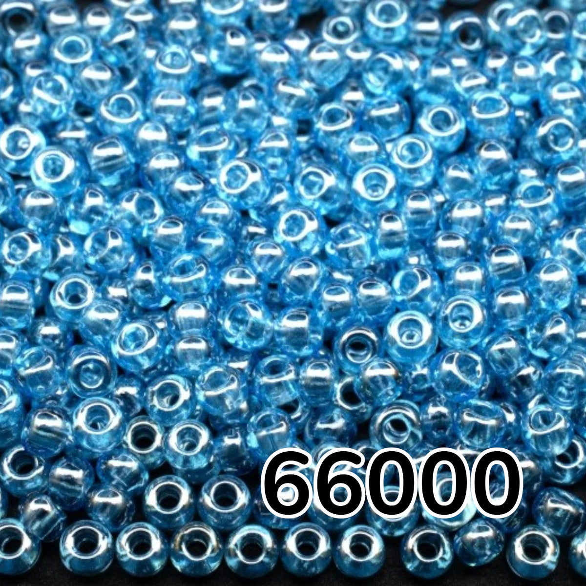 10/0 66000 Preciosa Perles de Rocaille en verre tchèque 2.3mm. Aigue-marine transparente Sfinx.