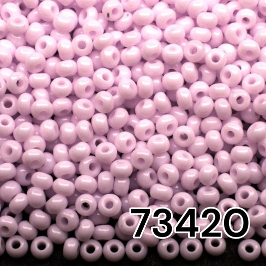 73420_6/0 Czech Seed Beads Preciosa Ornella Rocailes Opaque, size: 6/0.